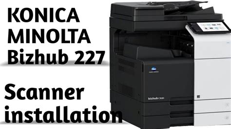 konica minolta reader setup